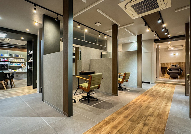 お客様の心と体を綺麗にする癒しの空間