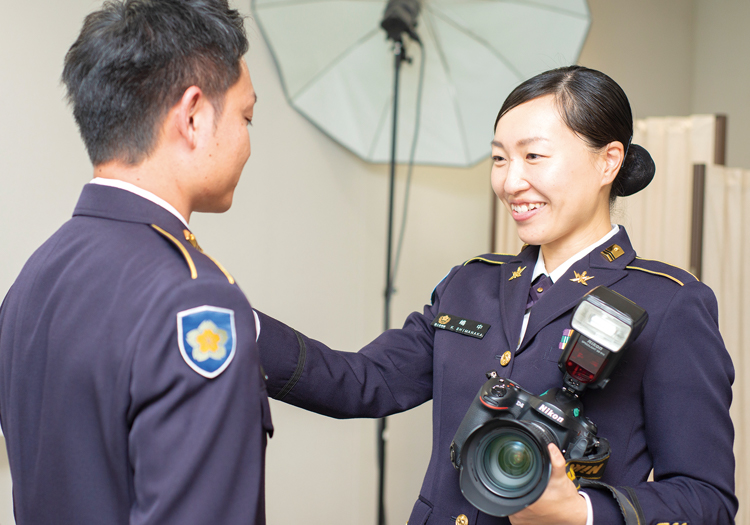 陸上自衛隊の勤務風景