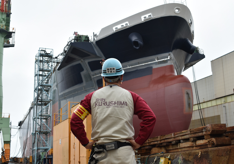 自分たちの手で造った船が世界中で活躍します